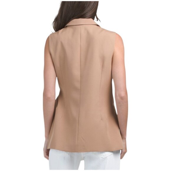 GEMMA+ JANE Side D Ring Sleeveless Jacket - Picture 2 of 2